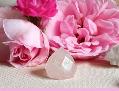 Cristal quartz rose z6